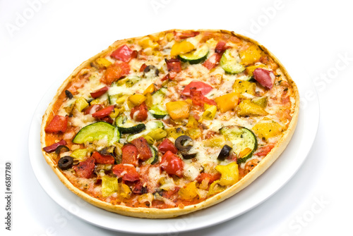 pizza vegetable