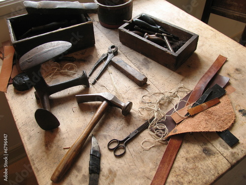 Old shoemakers workshop.