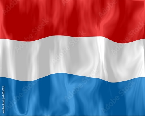 luxembourg drapeau froissé crumpled flag