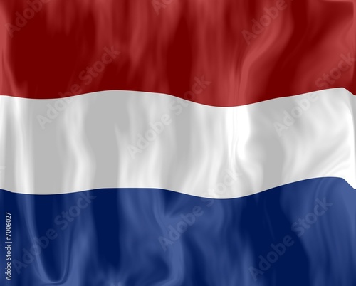 pays-bas hollande drapeau froissé