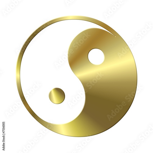 ying - yang gold