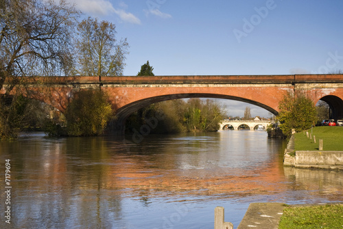 The Brunel's railway Bridge, Maidenhead, Berkshire