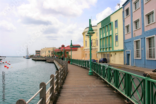 Promenade in Bridgetown, Barbados