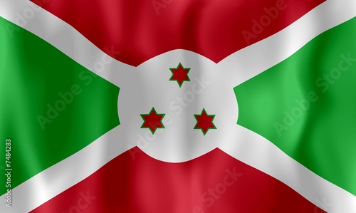 burundi drapeau froissé crumpled flag