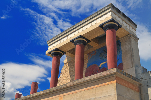 Minoan palace - Knossos - Crete – Greece