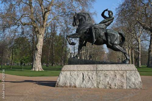 Statue londonienne