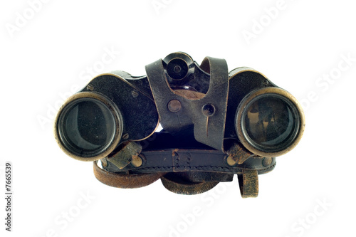 Antique German officer's binoculars from WWII era