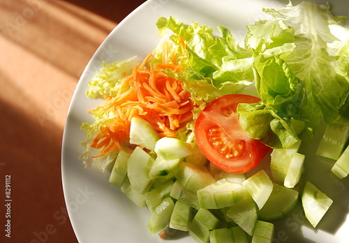 Assiette de crudités