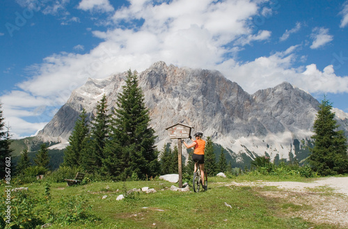 Blick auf die Zugspitze