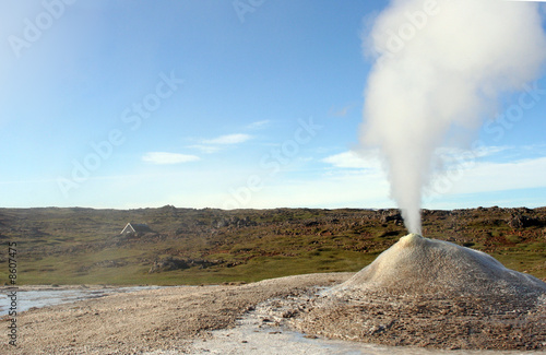 fumerolle en islande