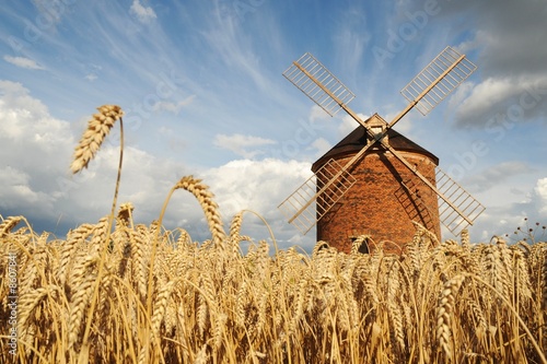 Windmill in Chvalkovice (Czech Republic)