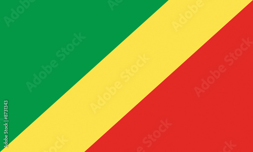 republik kongo fahne republic of the congo flag