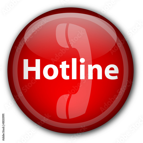 "Hotline" button (red)