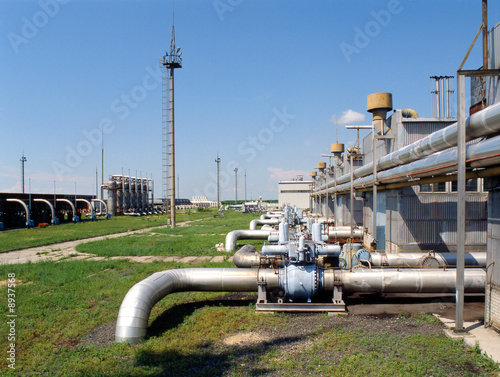 Gas industry. Gas transmission system.