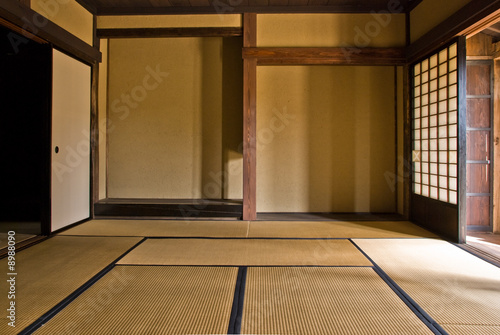 "Tatami" and "Shoji" the old Japanese room.