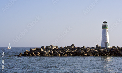 Walton Lighthouse in Santa Cruz, California