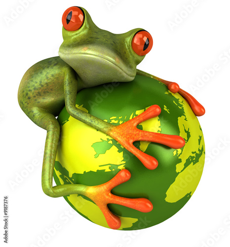 Grenouille protège le monde