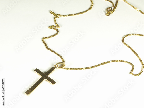 Gold cross 002