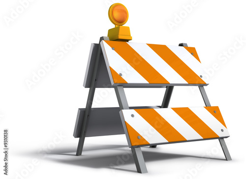 Construction barricade