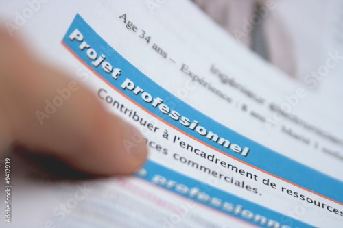 projet professionnel