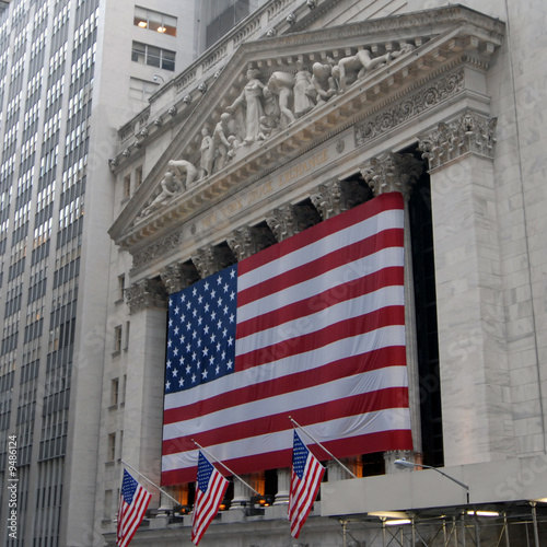 NEW YORK WALL STREET FLAG