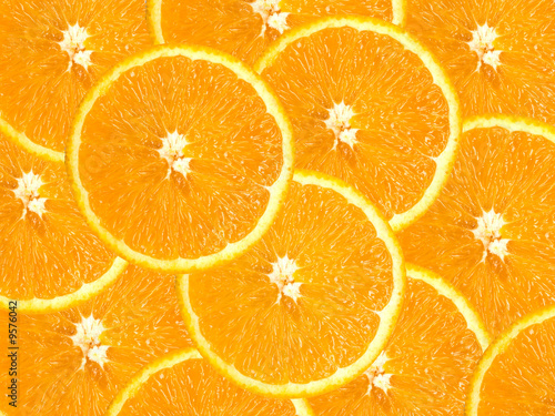 Group of juicy oranges for a background