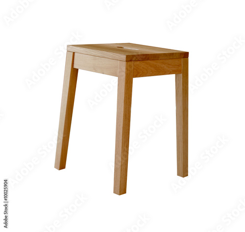 Tabouret avec contour de détourage