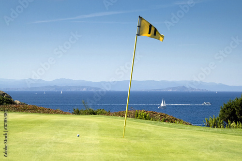 golf de bord de mer