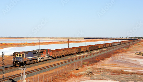 Eisenbahn im Outback Australiens