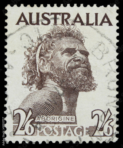 Aborigine Postage Stamp