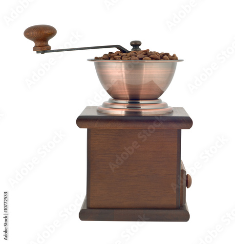 Coffee grinder profile cutout