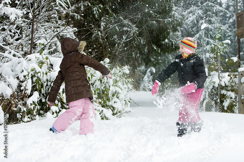 Snowball fight