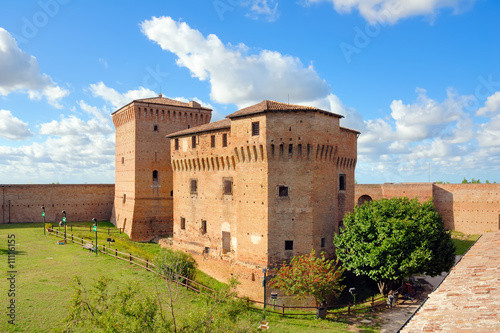 Castle in Cesena Italy