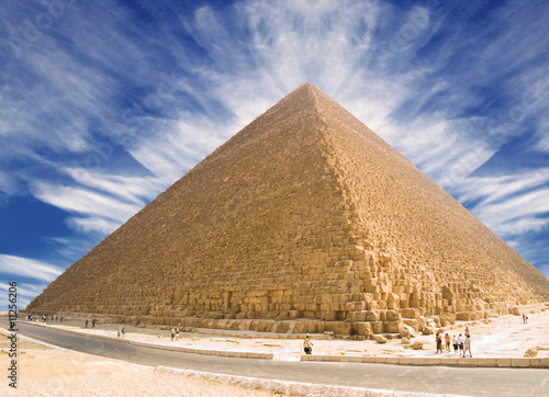 Great Pyramid of Cheops. Panoramic XXL