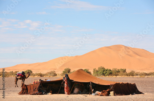 The nomad (Berber) tent