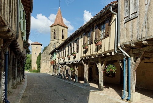 Village médiéval de Tillac (Gers)