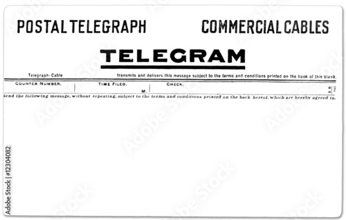 Vintage Telegram