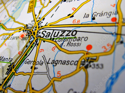 cartina saluzzo