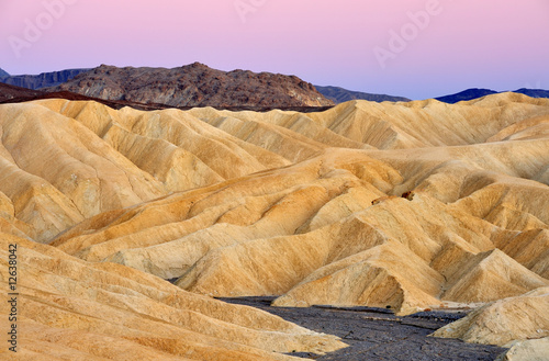 Twilight Golden Canyon, Death Valley