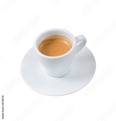 espresso coffee . Cup of coffee