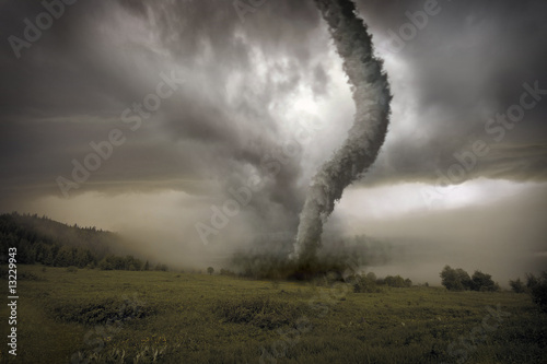approaching tornado