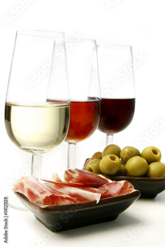 vinos de jerez y tapas