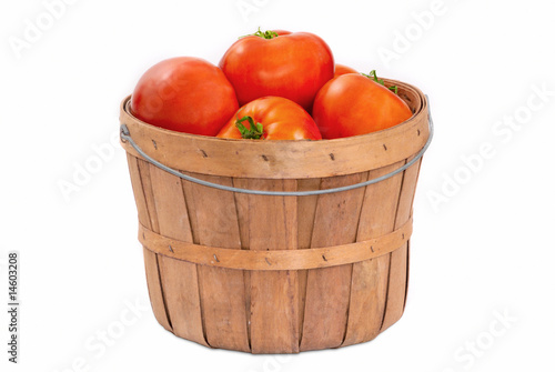 Tomatoes in Basket