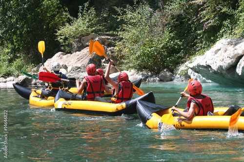 Ecole en sortie kayak