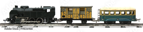 Train électrique (2 wagons)