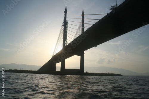 The penang bridge, longest in south east asia