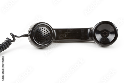 Black telephone Receiver