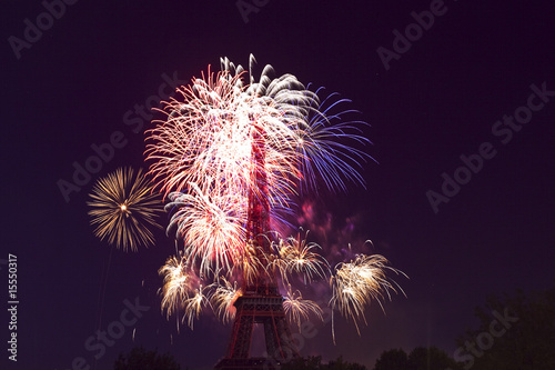 Paris 14 juillet 2009 - 120 ans de la Tour Eiffel