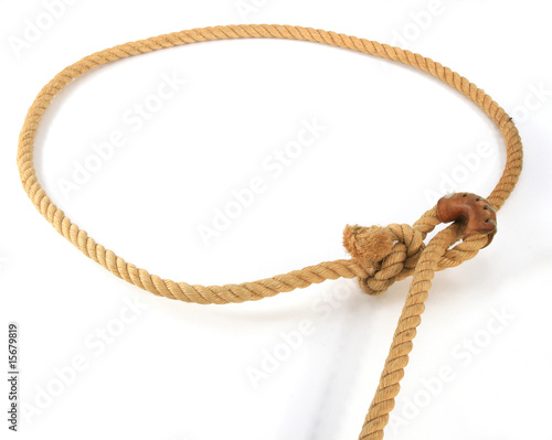 Cowboy rope lasso