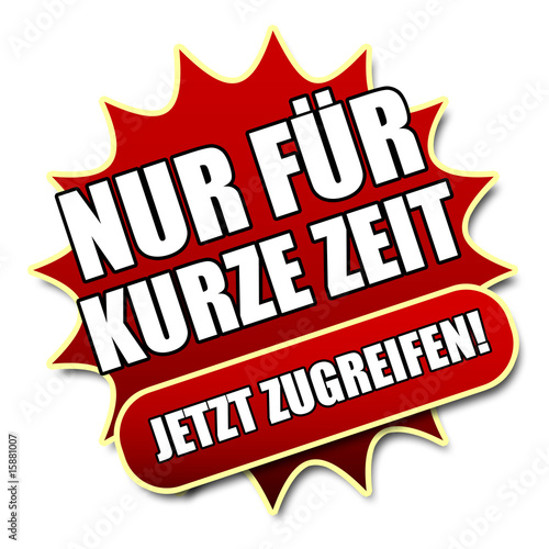 Sonder Angebot nur für kurze Zeit